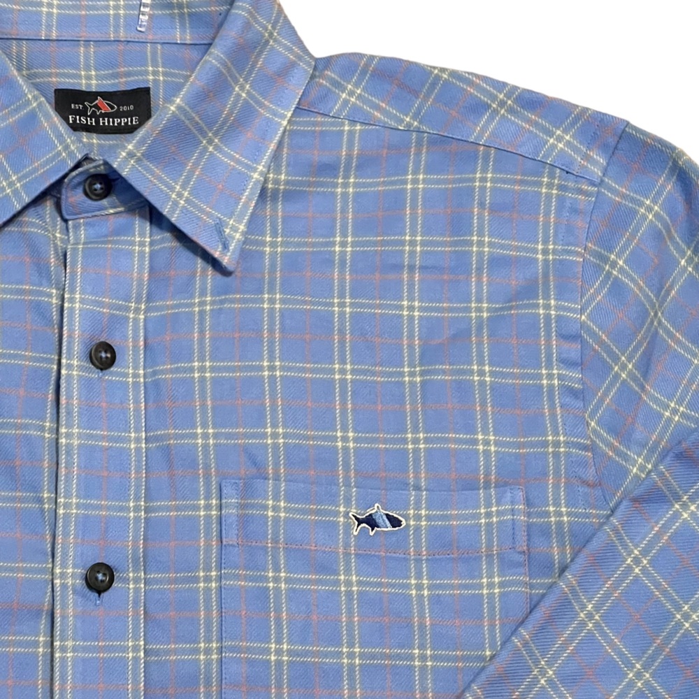 FISH HIPPIE Button Down Shirt Men’s Size Small New Without Tags